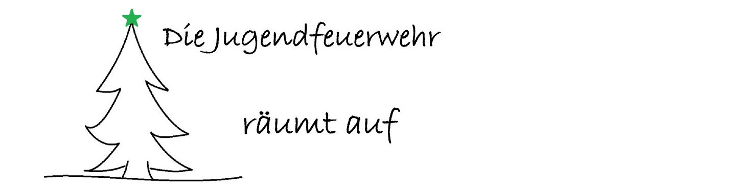 Weihnachtsbaum Logo der Kinderfeuerwehr